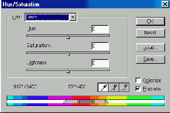       Hue/Saturation