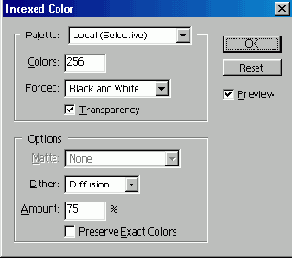     Indexed Color